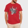 Skeleton Hand Drums, Tricou Barbati (Unisex)