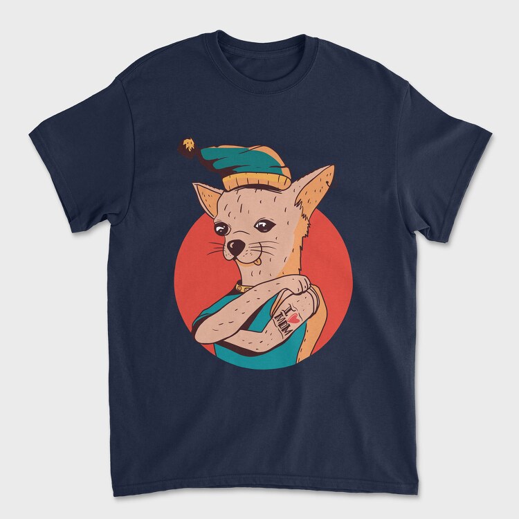 Chihuahua, Tricou Barbati (Unisex)