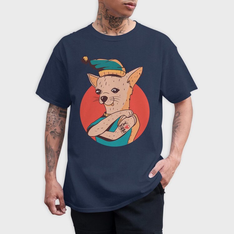 Chihuahua, Tricou Barbati (Unisex)