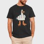 Middle Finger Seagull, Tricou Barbati (Unisex)