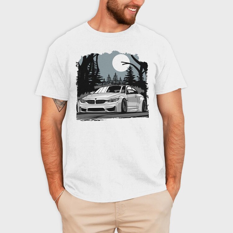 Bmw M4 Final, Tricou Barbati (Unisex)