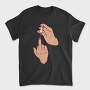 Middle Finger Nail Polish, Tricou Barbati (Unisex)