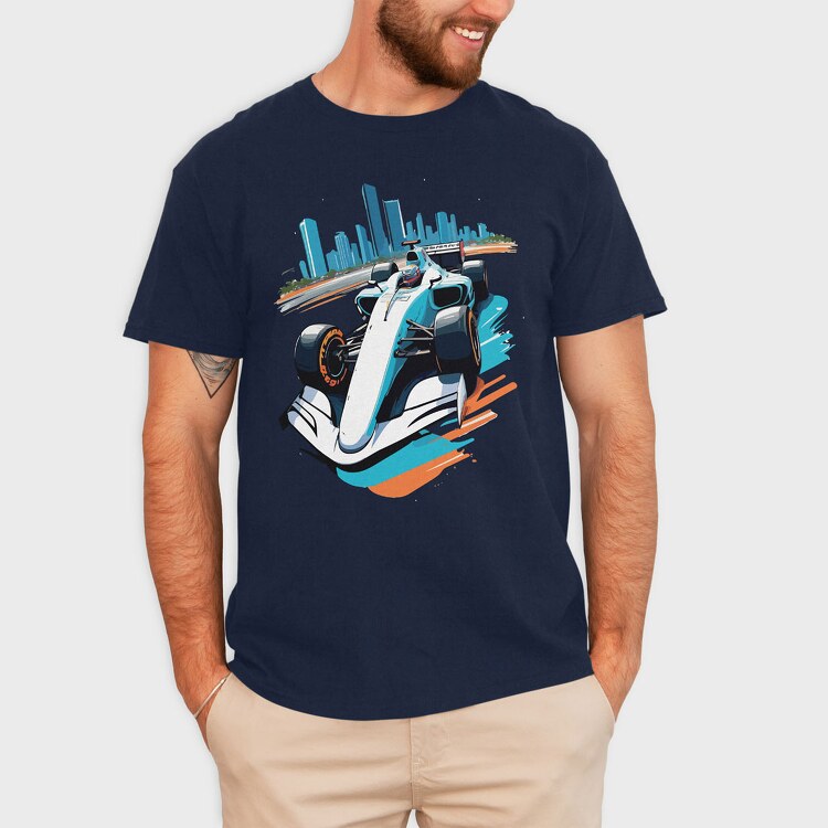 Formula 1 Car, Tricou Barbati (Unisex)