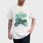 Motorcycle Adventure, Tricou Barbati (Unisex)