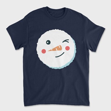 Christmas Snowman Faces 6, Tricou Barbati (Unisex)