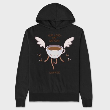 Angelic Brew, Hanorac Oversize Barbati (Unisex)