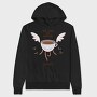 Angelic Brew, Hanorac Oversize Barbati (Unisex)