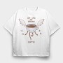 Angelic Brew, Tricou Oversize Barbati (Unisex)