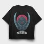 Beast Breathin Samurai, Tricou Oversize Barbati (Unisex)