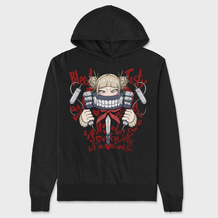Bleeding Edge Anime, Hanorac Oversize Barbati (Unisex)