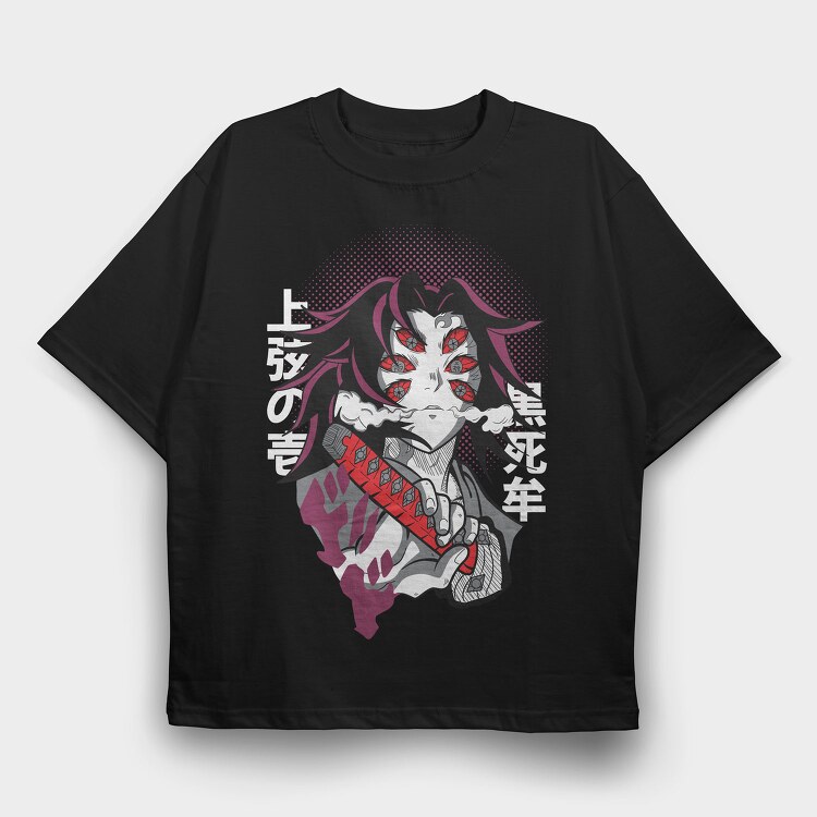 Dark Samurai Rebellion, Tricou Oversize Barbati (Unisex)