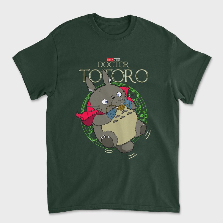 Doctor Totoro Vibes, Tricou Barbati (Unisex)