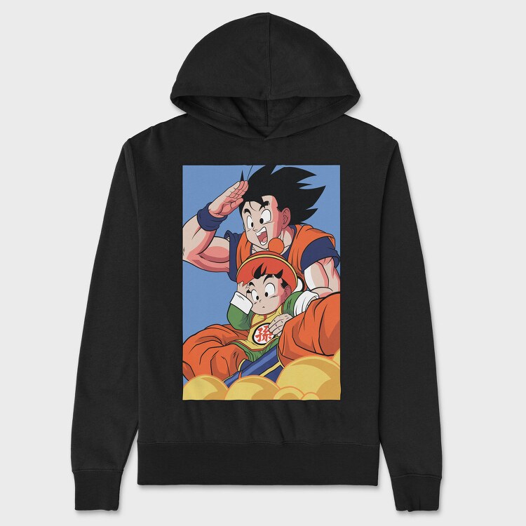 Dragon Ball Z Streetwear, Hanorac Oversize Barbati (Unisex)