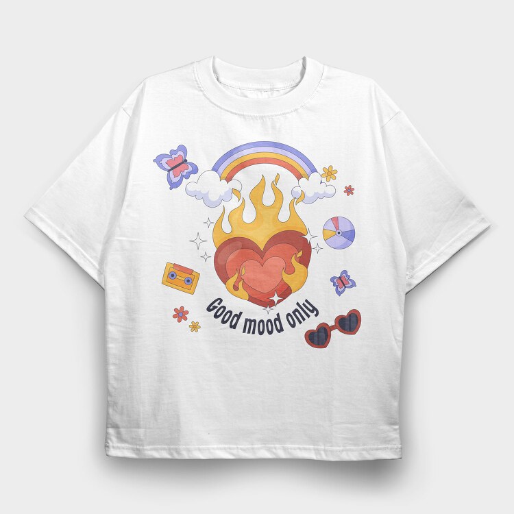 F36 Phantom Glow, Tricou Oversize Barbati (Unisex)