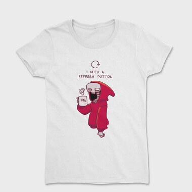 F5 Refresh Skeleton Hoodie, Tricou Femei