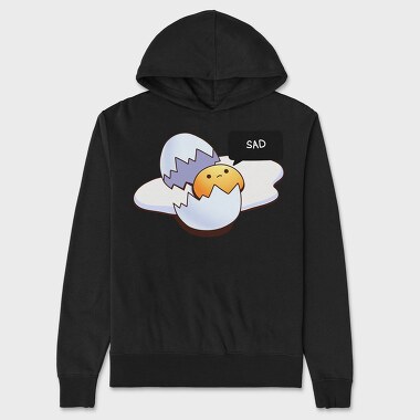 F53 Midnight Pulse, Hanorac Oversize Barbati (Unisex)