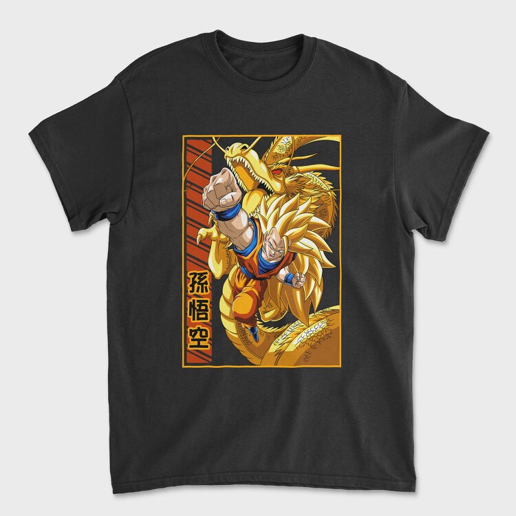 Golden Dragon Battle, Tricou Barbati (Unisex)
