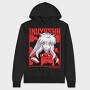 Inuyasha Spirit Fox, Hanorac Oversize Barbati (Unisex)