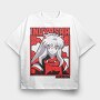 Inuyasha Spirit Fox, Tricou Oversize Barbati (Unisex)