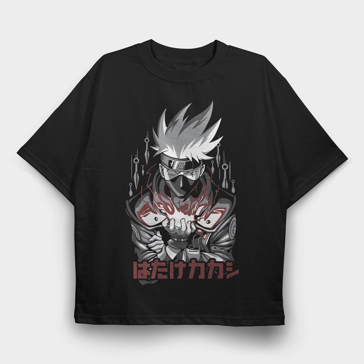 Kakashi Shadow Strike, Tricou Oversize Barbati (Unisex)