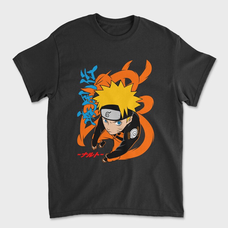 Naruto Tail Roar, Tricou Barbati (Unisex)