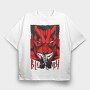 Red Demon Bleach, Tricou Oversize Barbati (Unisex)