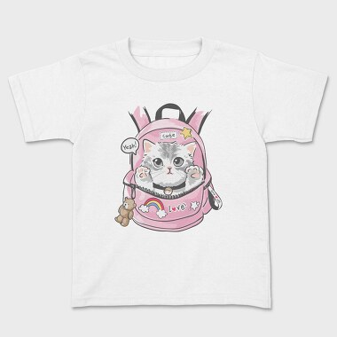Kitty Backpack Love, Tricou Copii