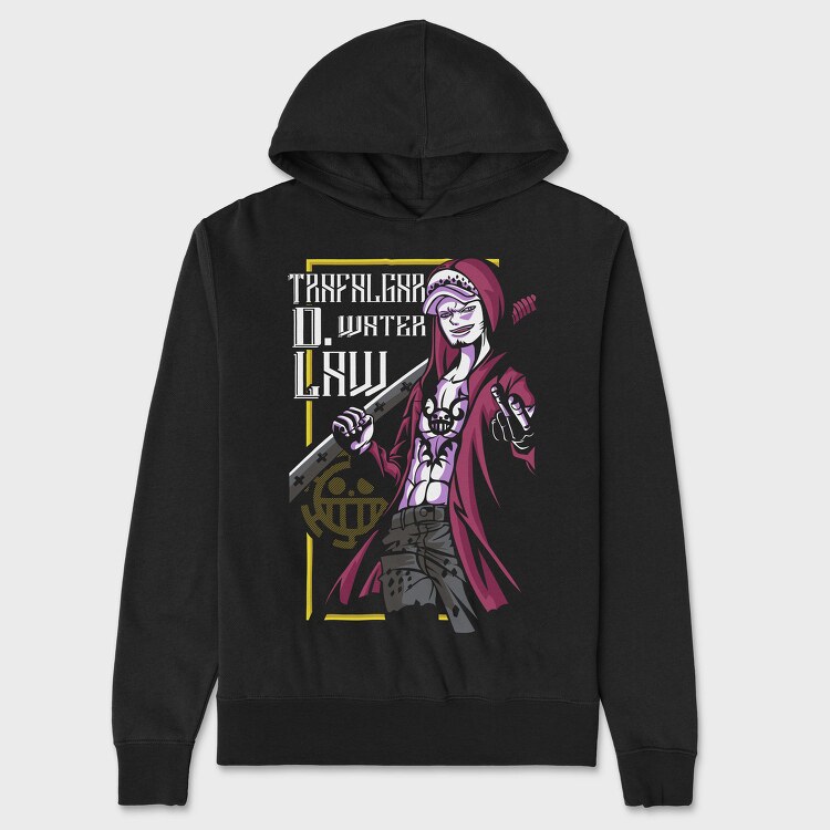 Lawless Pirate Captain, Hanorac Oversize Barbati (Unisex)