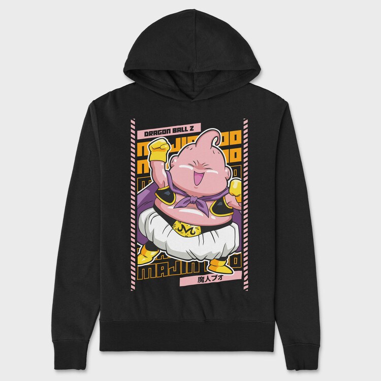 Majin Boo Boom, Hanorac Oversize Barbati (Unisex)