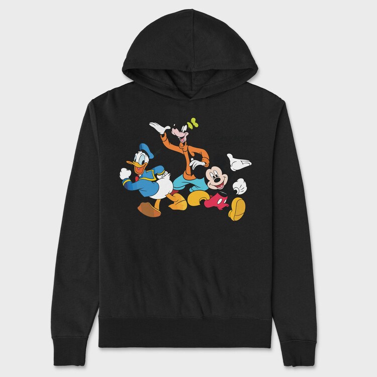 Mickey Mouse And Friends, Hanorac Oversize Barbati (Unisex)