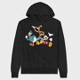 Mickey Mouse And Friends, Hanorac Oversize Barbati (Unisex)