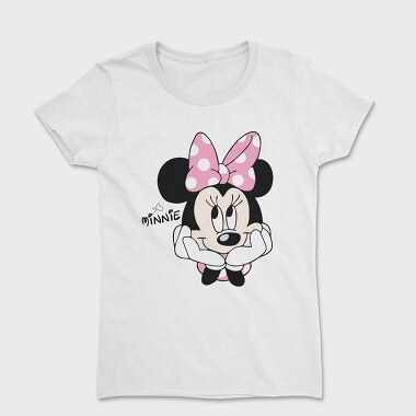 Minnie Mouse Bow Tie, Tricou Femei