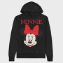 Minnies Midnight Bow, Hanorac Oversize Barbati (Unisex)