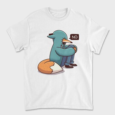 No Duck Fox, Tricou Barbati (Unisex)