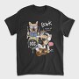 Rockin Pup Band Tee, Tricou Barbati (Unisex)