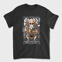 Roshi Cyberpunk Warrior, Tricou Barbati (Unisex)