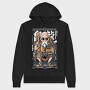Roshi Cyberpunk Warrior, Hanorac Oversize Barbati (Unisex)