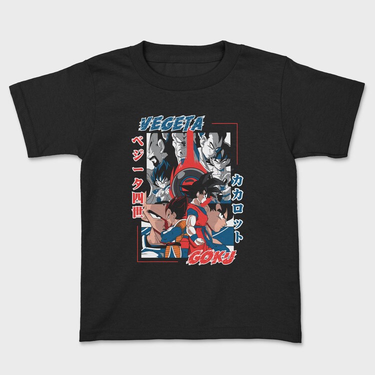 Vege Vs Goku Battle, Tricou Copii