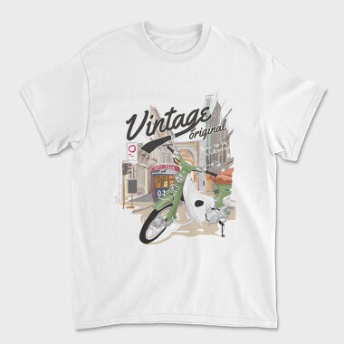 Vintage City Tour, Tricou Barbati (Unisex)