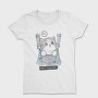 Cat In Jeans Vibes, Tricou Femei