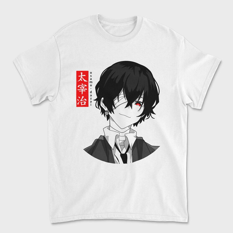 Dazai Noir Vibes, Tricou Barbati (Unisex)