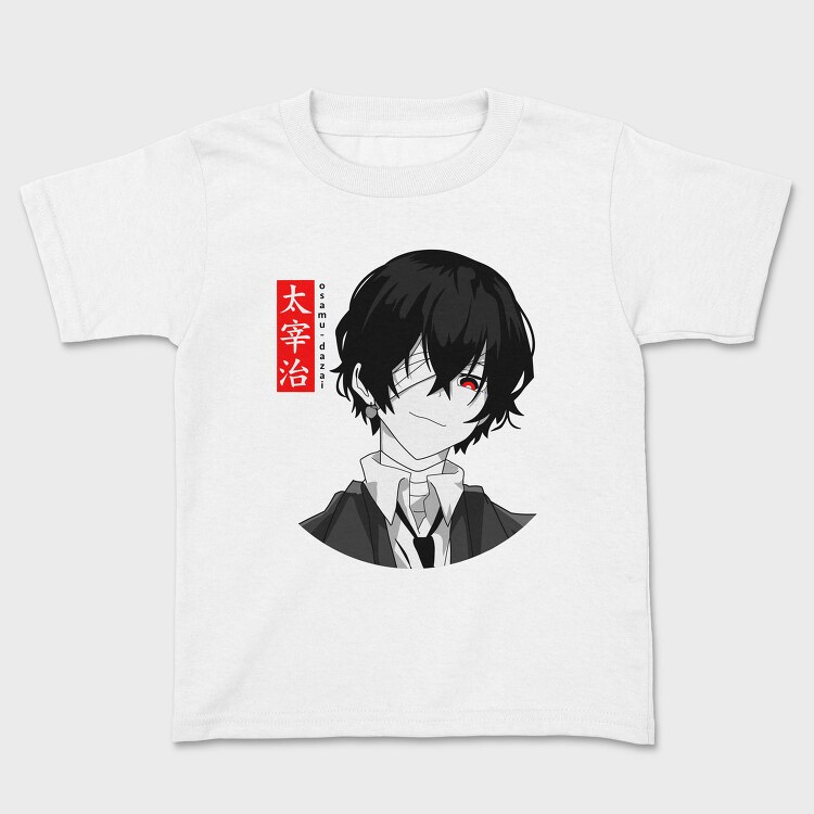 Dazai Noir Vibes, Tricou Copii