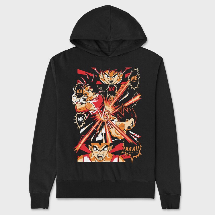 Dragon Ball Energy Rush, Hanorac Oversize Barbati (Unisex)