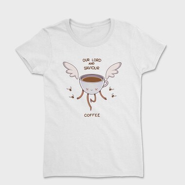 Flying Coffee Angel, Tricou Femei