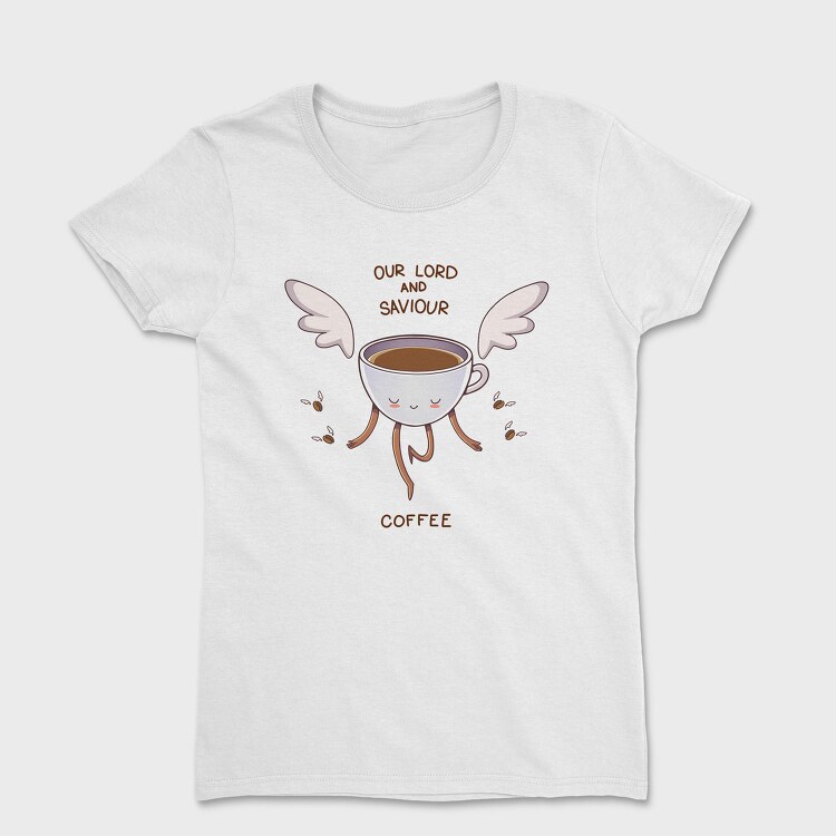 Flying Coffee Angel, Tricou Femei