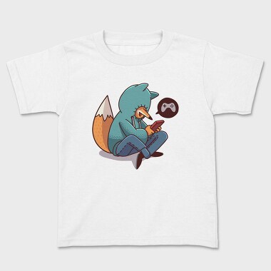 Fox Gamer Vibes, Tricou Copii