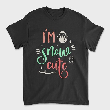 Snowy Cute Vibes, Tricou Barbati (Unisex)