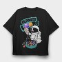 Space Galaxy Astronaut, Tricou Oversize Barbati (Unisex)
