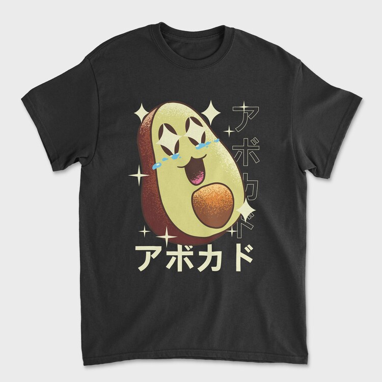 Avocado Crazy Kawaii, Tricou Barbati (Unisex)