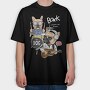 Rockin Pup Band Tee, Tricou Oversize Barbati (Unisex)